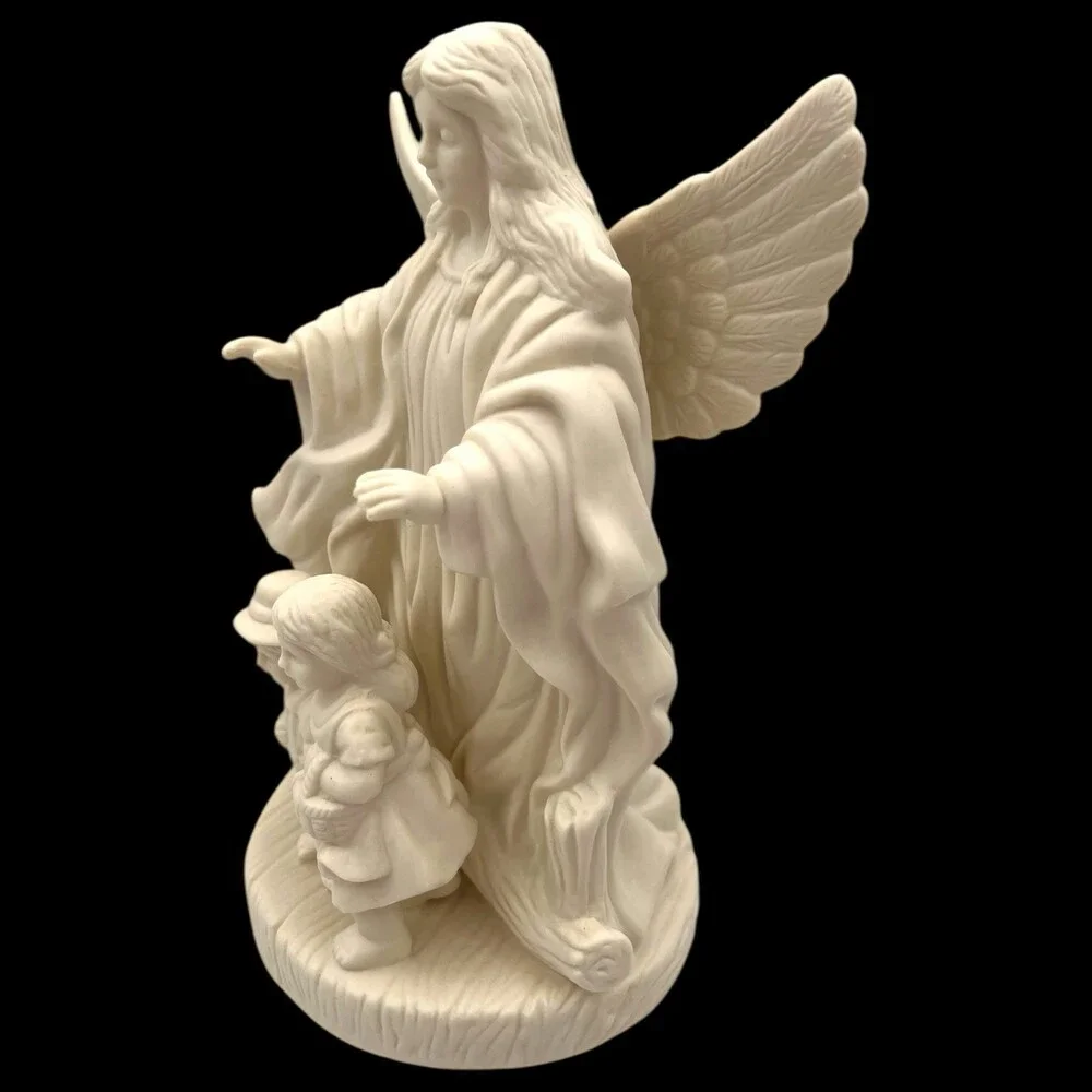 VTG 1990s Kirkland’s Cedar Creek Collection GUARDIAN ANGEL Nightlight Porcelain